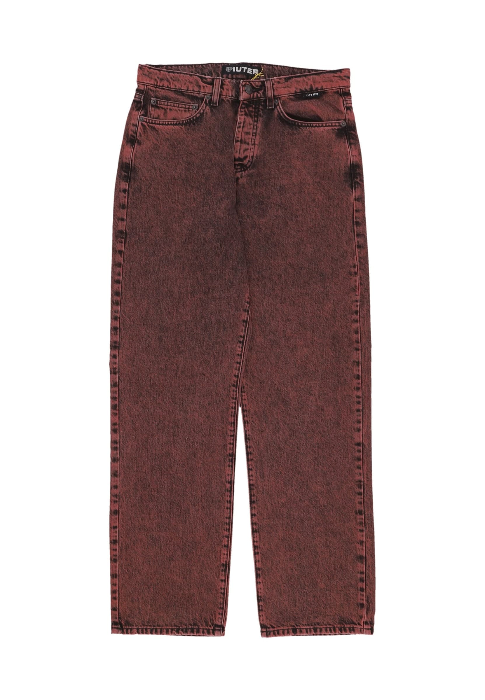 IUTER Jeans Uomo Loose Denim Pants Brick - 4