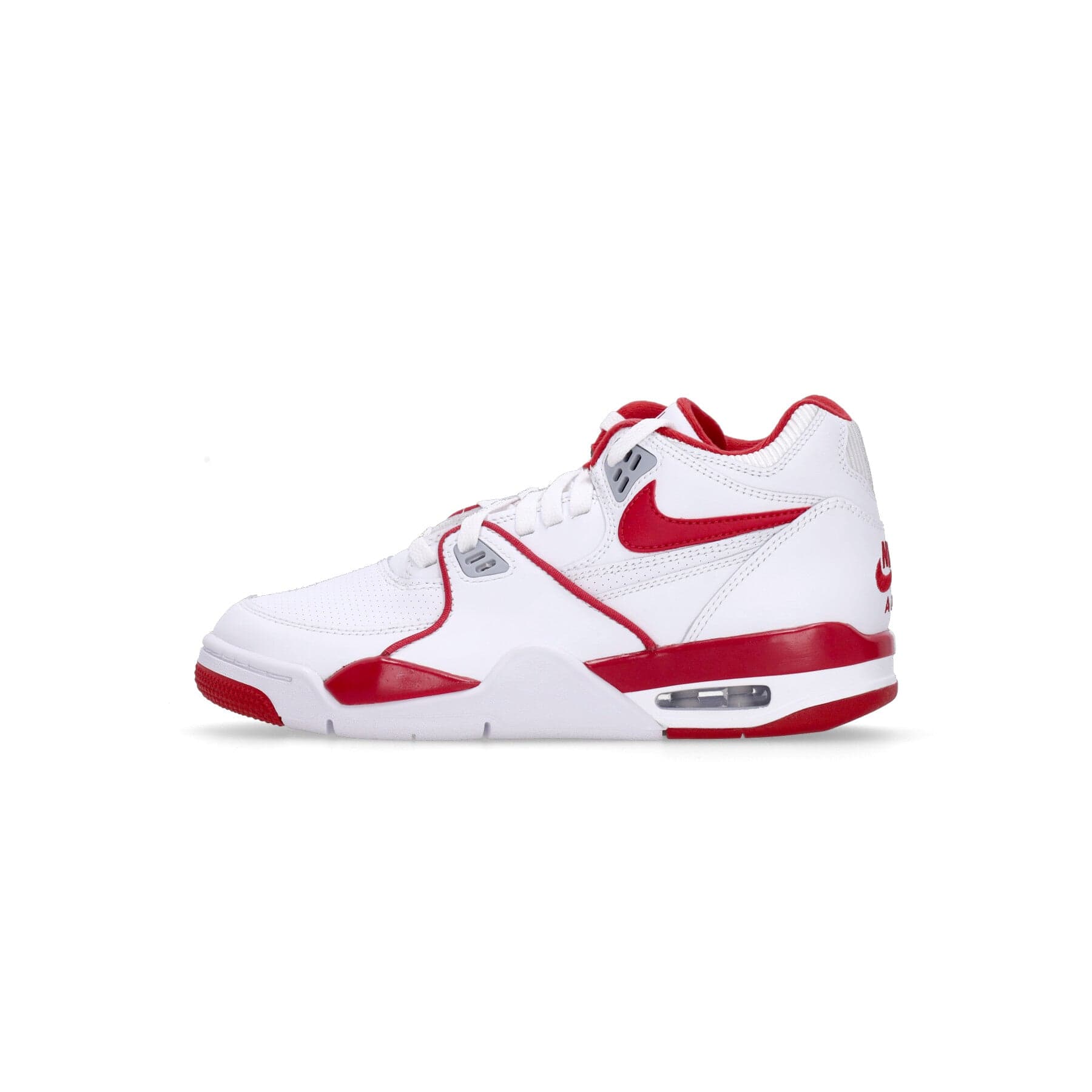 Nike Scarpa Bassa Uomo Air Flight 89 Og White/varsity Red/wolf Grey - 8
