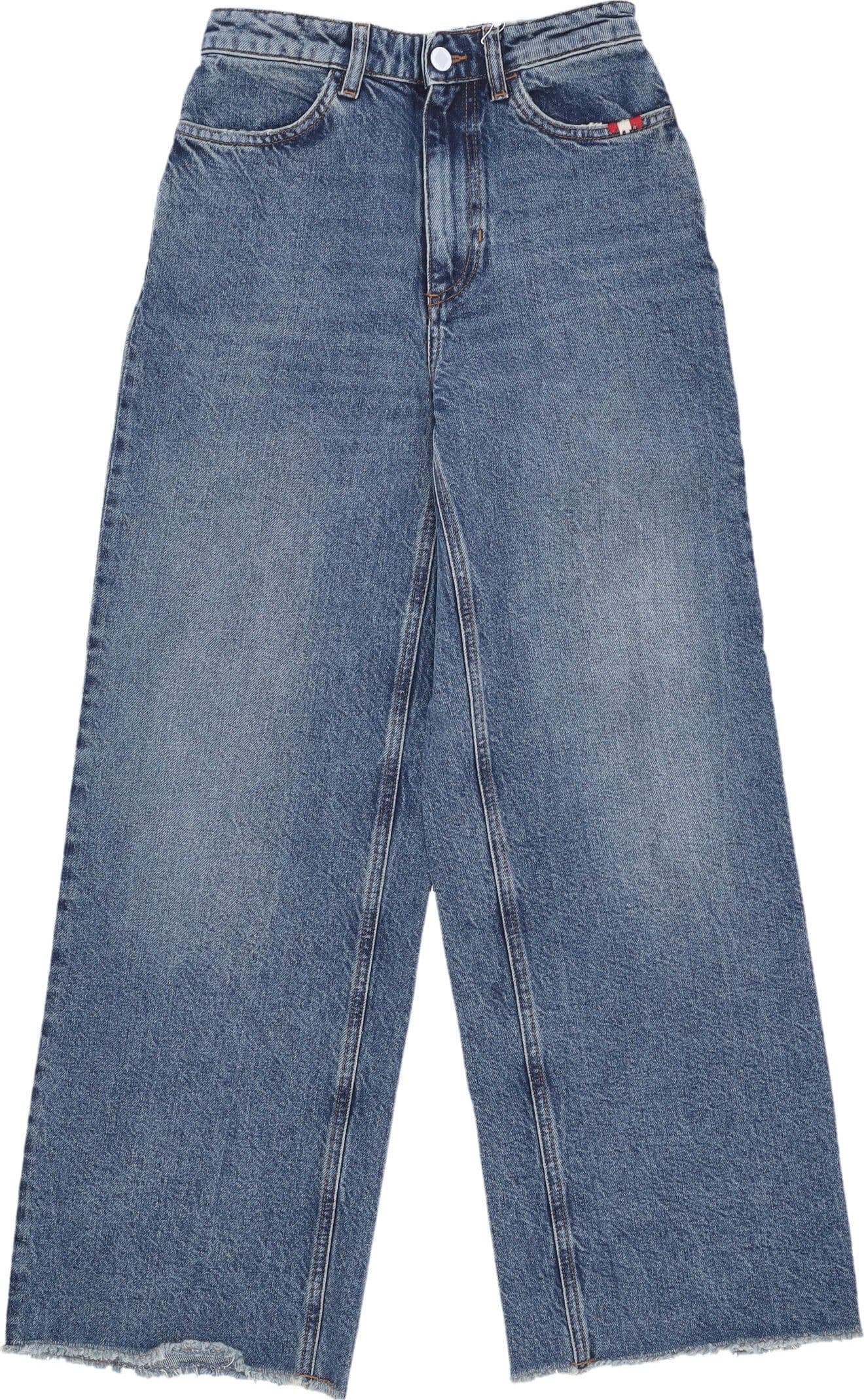 AMISH Jeans Donna W Linda Used Cut Denim Denim – TG27 – pantaloni