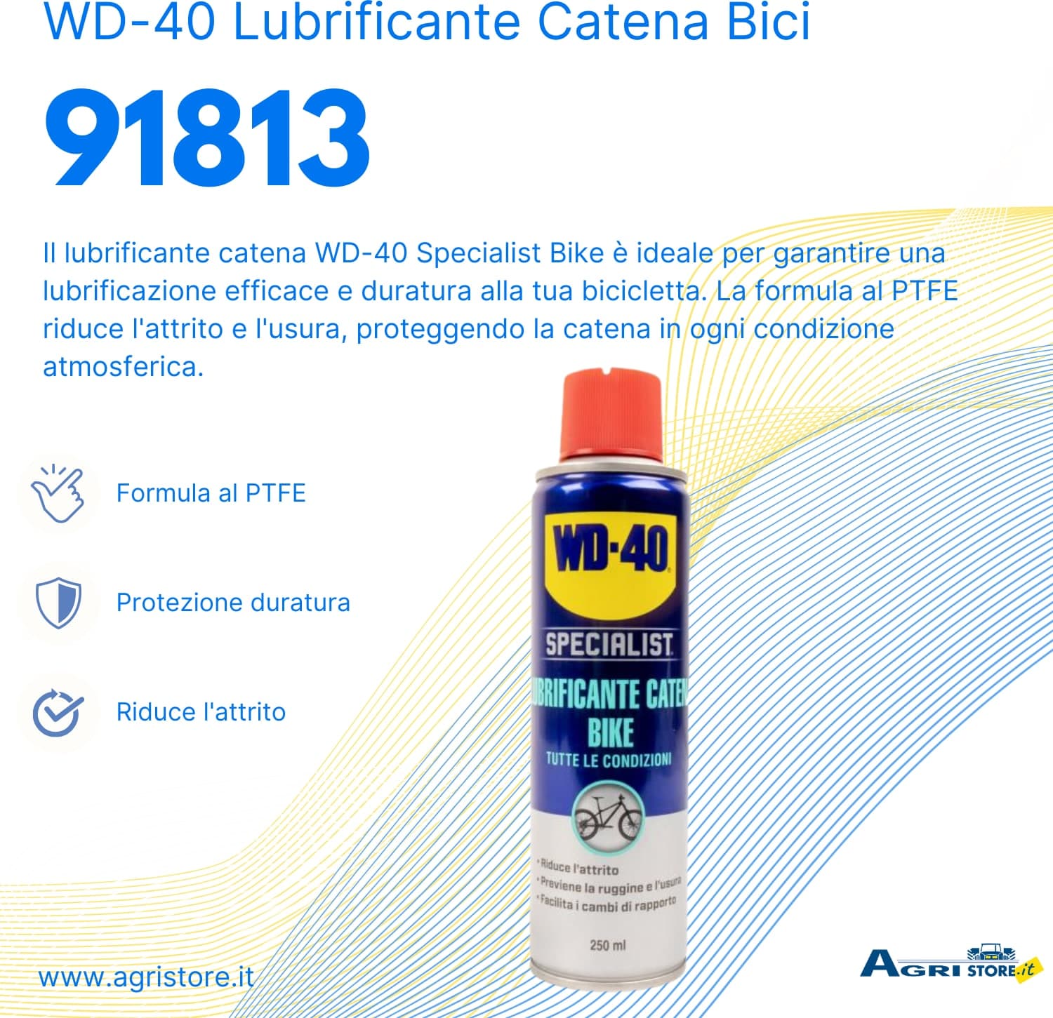 WD-40 Specialist bike lubrificante catena universale confezione da 6 pezzi - 6