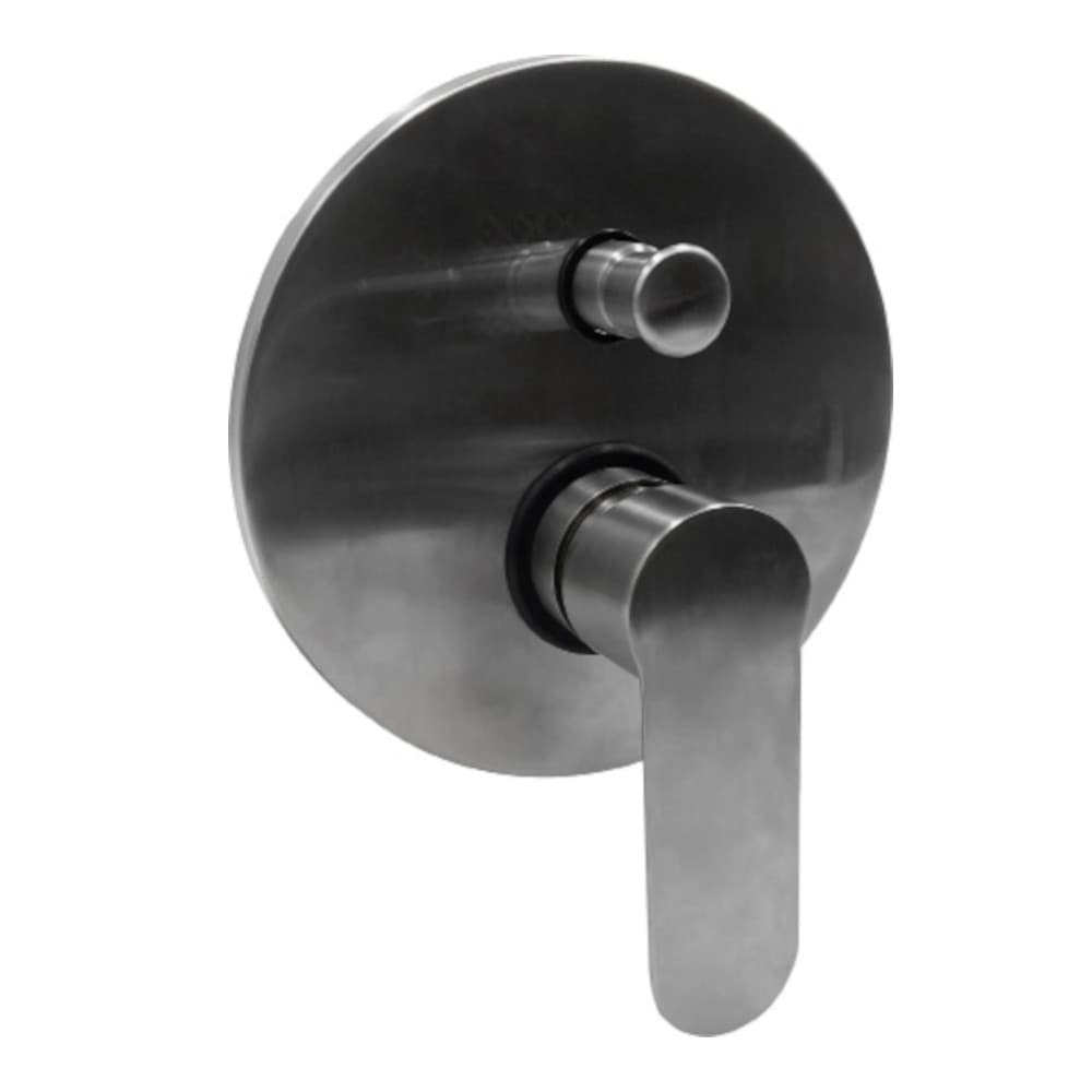 Miscelatore Doccia Parete Oceania ad Incasso con Deviatore Ottone Nickel Spazzolato - 3