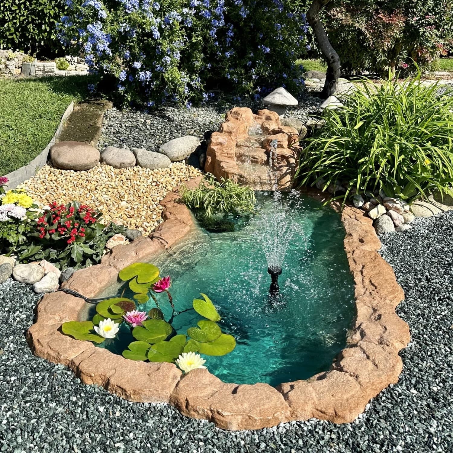 Cascata da Giardino Riva Ventroresina cm 265x145x42/20 Litri 320 - 3