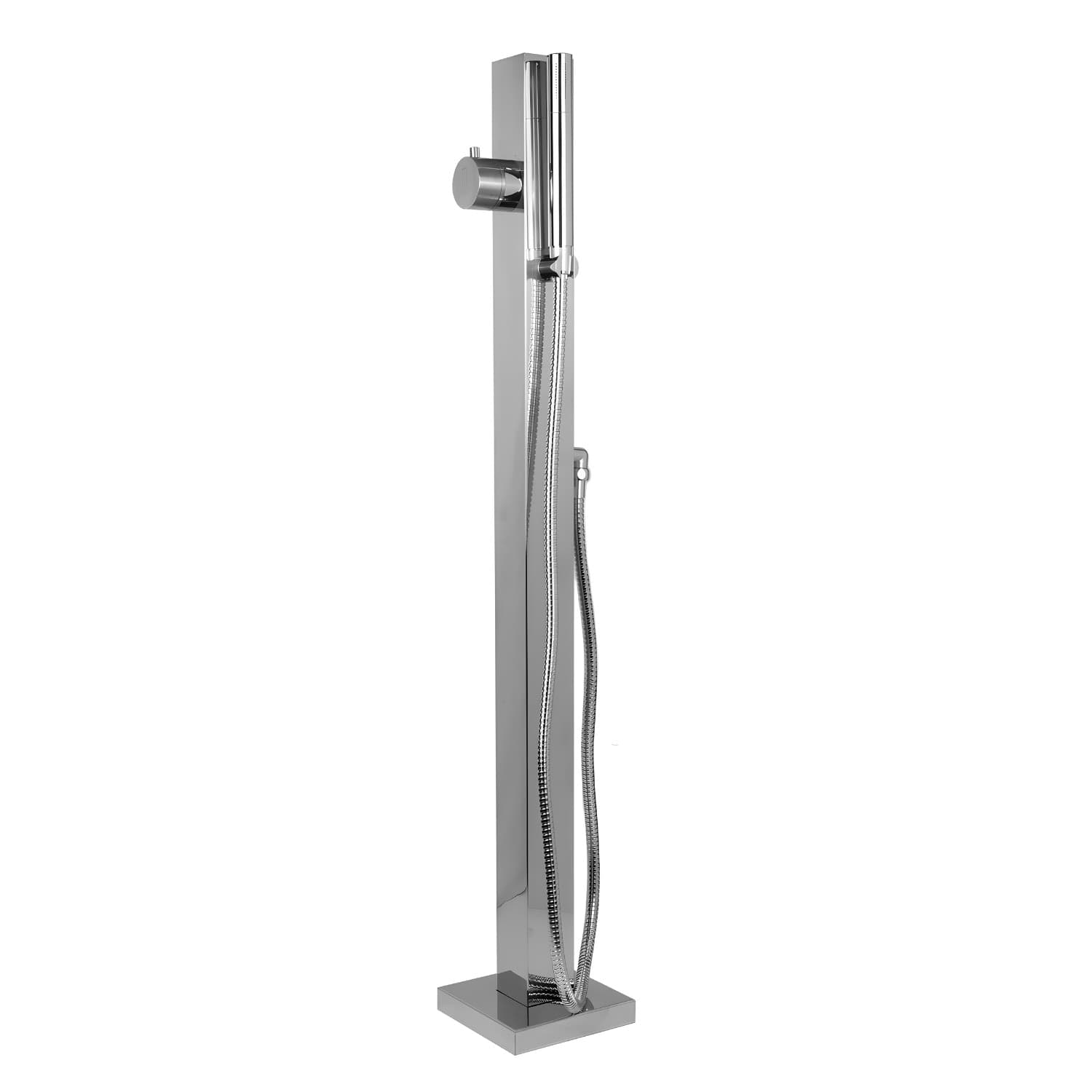 Fontana da Giardino a Colonna esterno in Acciaio Inox con Cover Impermeabile - 42