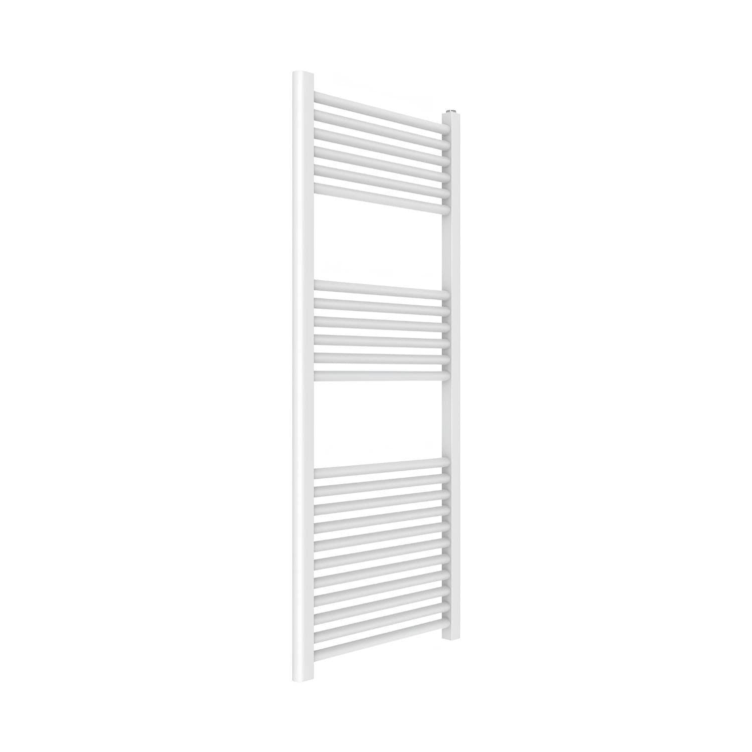 Termoarredo Scaldasalviette Tubolare Tondo In Acciaio Bianco Opaco - 34