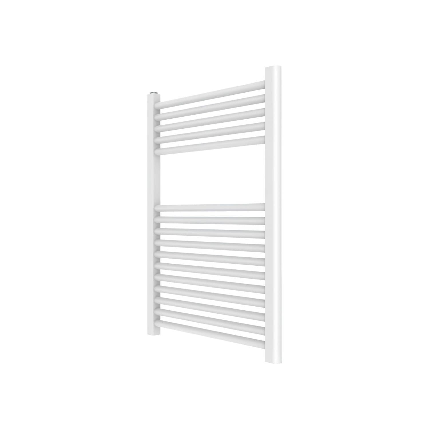 Termoarredo Scaldasalviette Tubolare Tondo In Acciaio Bianco Opaco - 5