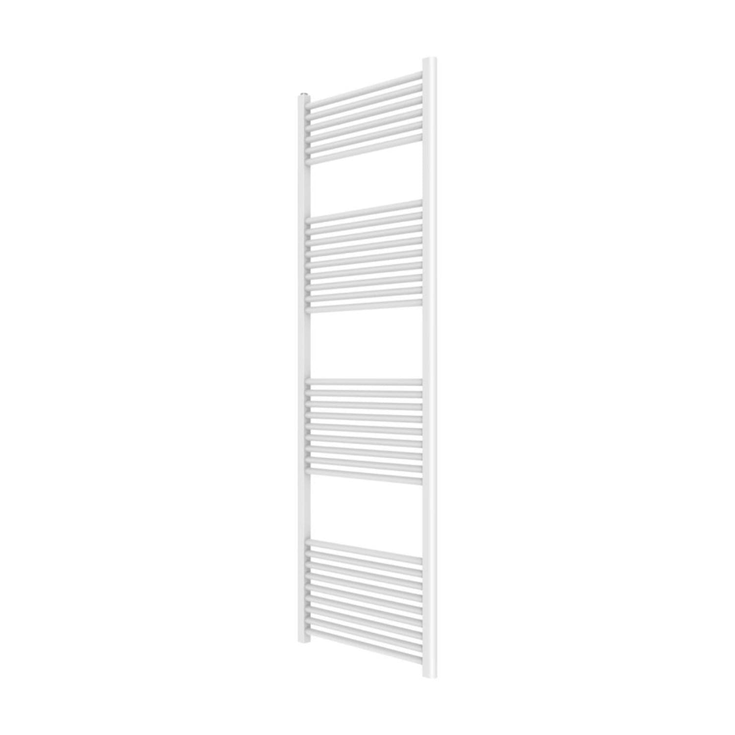 Termoarredo Scaldasalviette Tubolare Tondo In Acciaio Bianco Opaco - 41