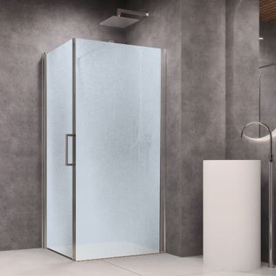 Lato Fisso per Porta Battente Briar 6 Millimetri Chrome per Box Doccia - 47