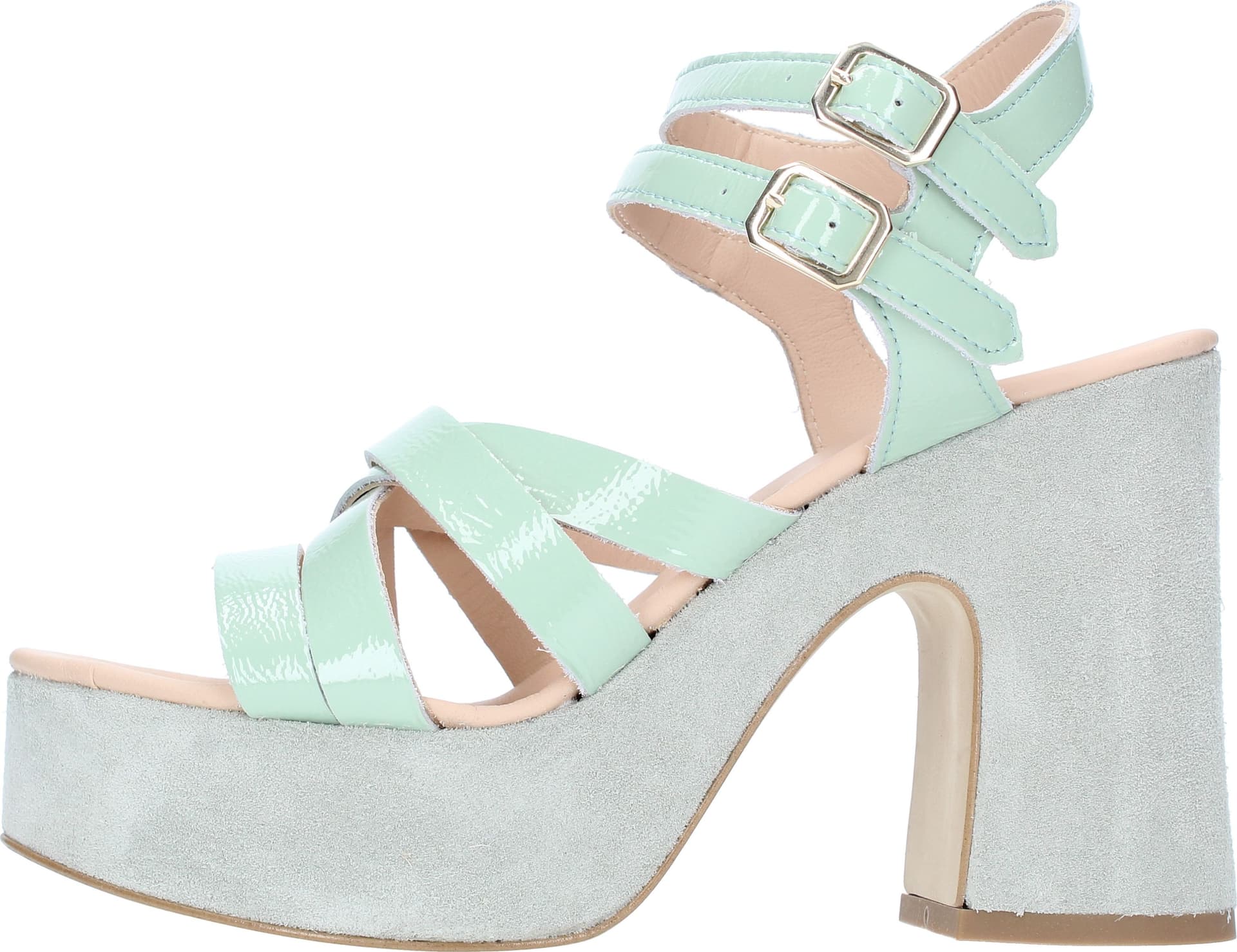 Janet &amp; Janet  Sandali Verde – 38, Verde Blu e verdi – Janet & Janet
