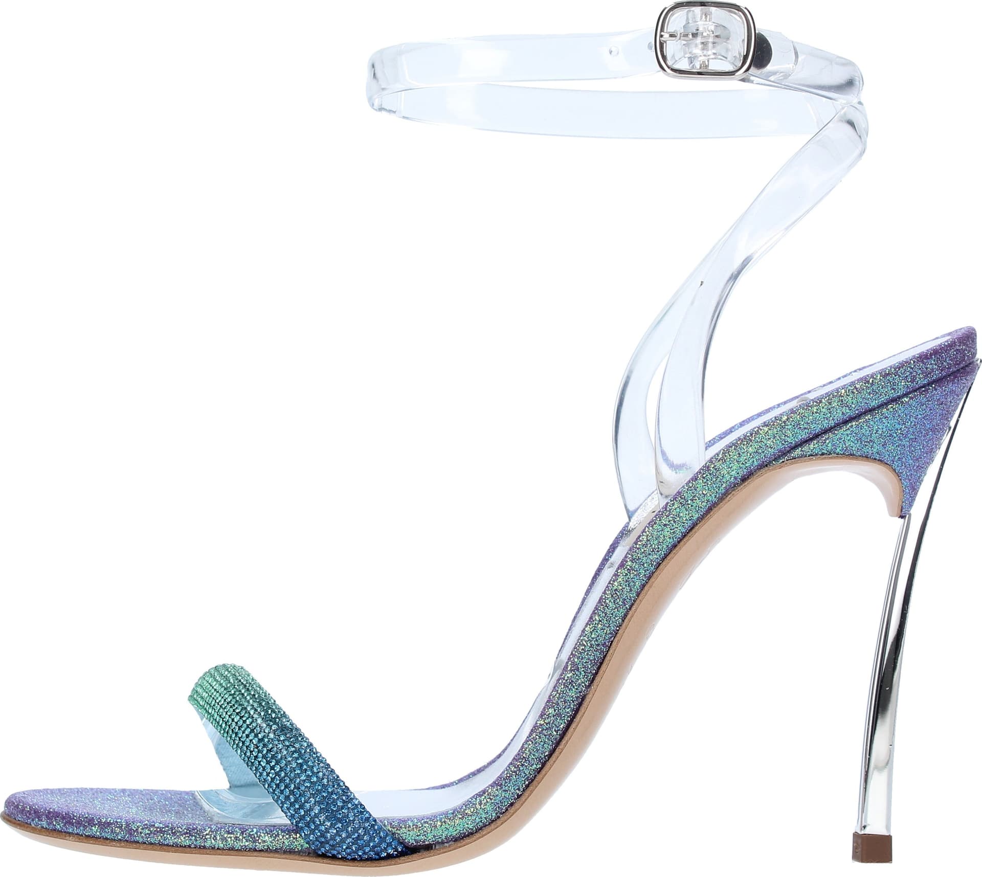 Casadei  Sandali Azzurro – 38½, Azzurro Blu e Verdi – elegante