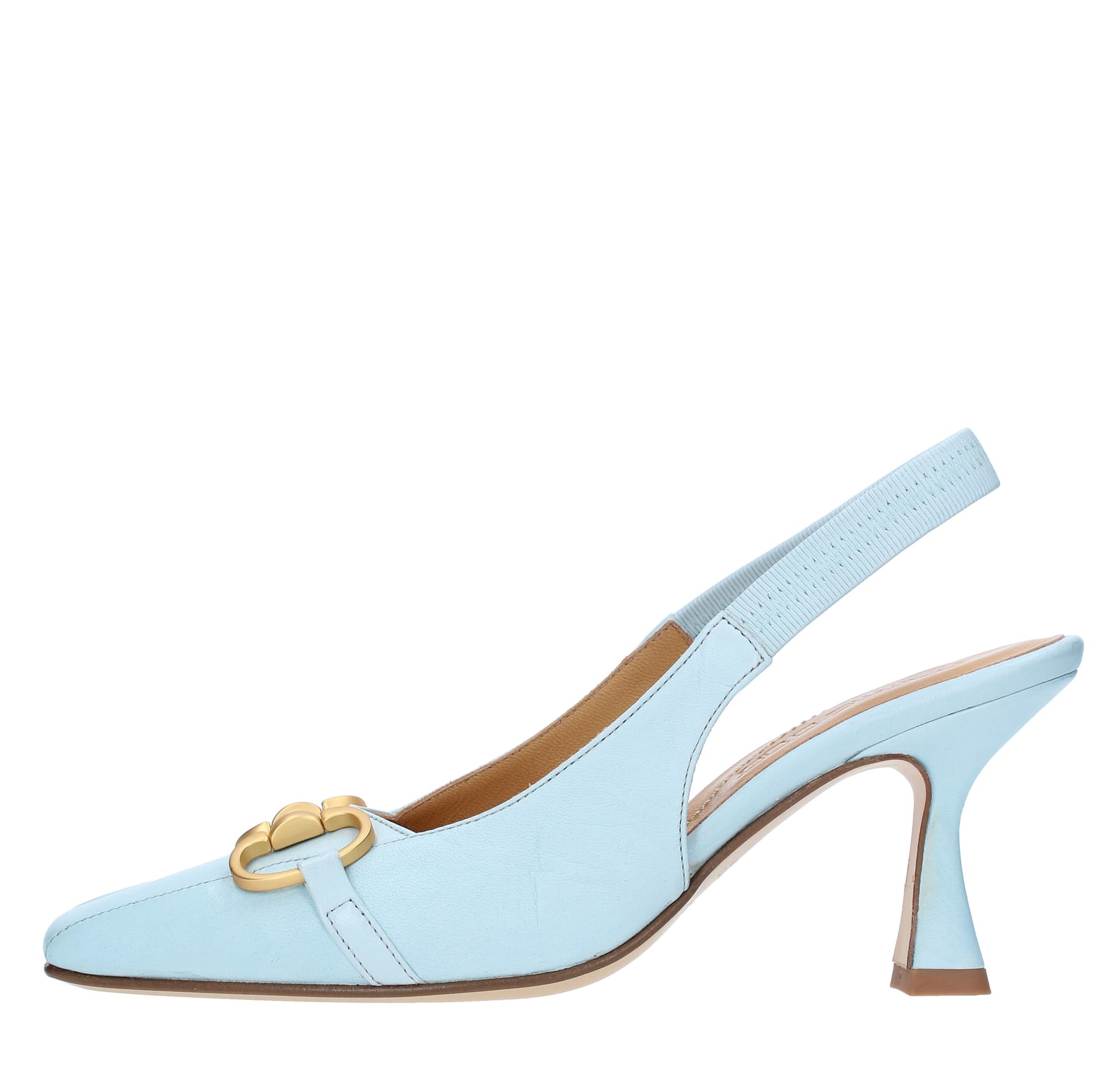Pomme d'Or  Scarpe con Tacco Azzurro - 7