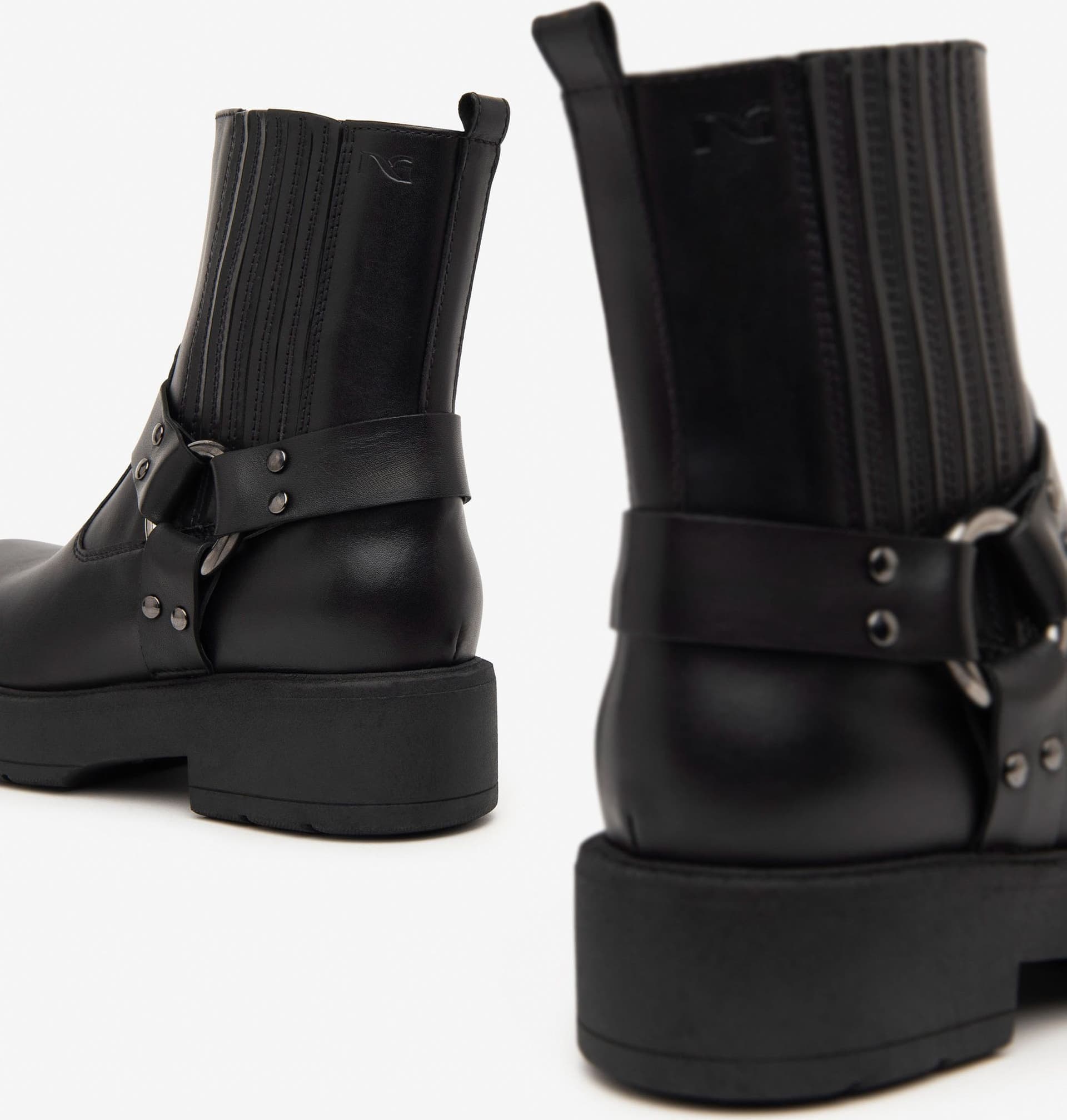 Nero Giardini stivaletti donna in pelle nero I411988D100 - 4