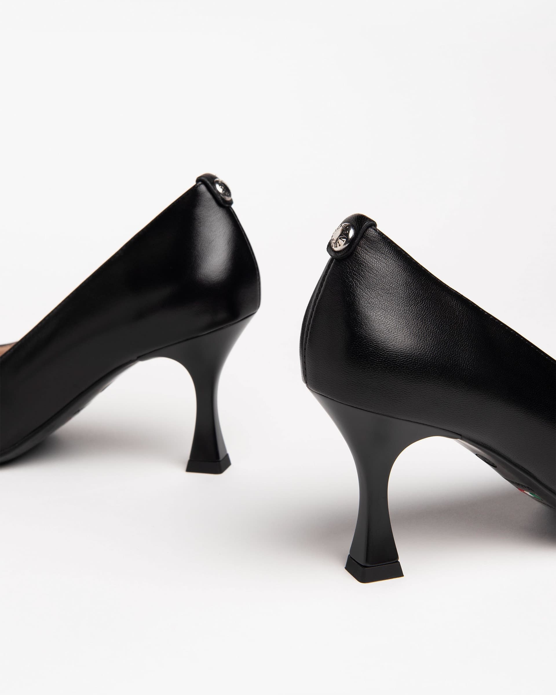 Nero Giardini décolleté donna in pelle nero E307081DE100 - 4