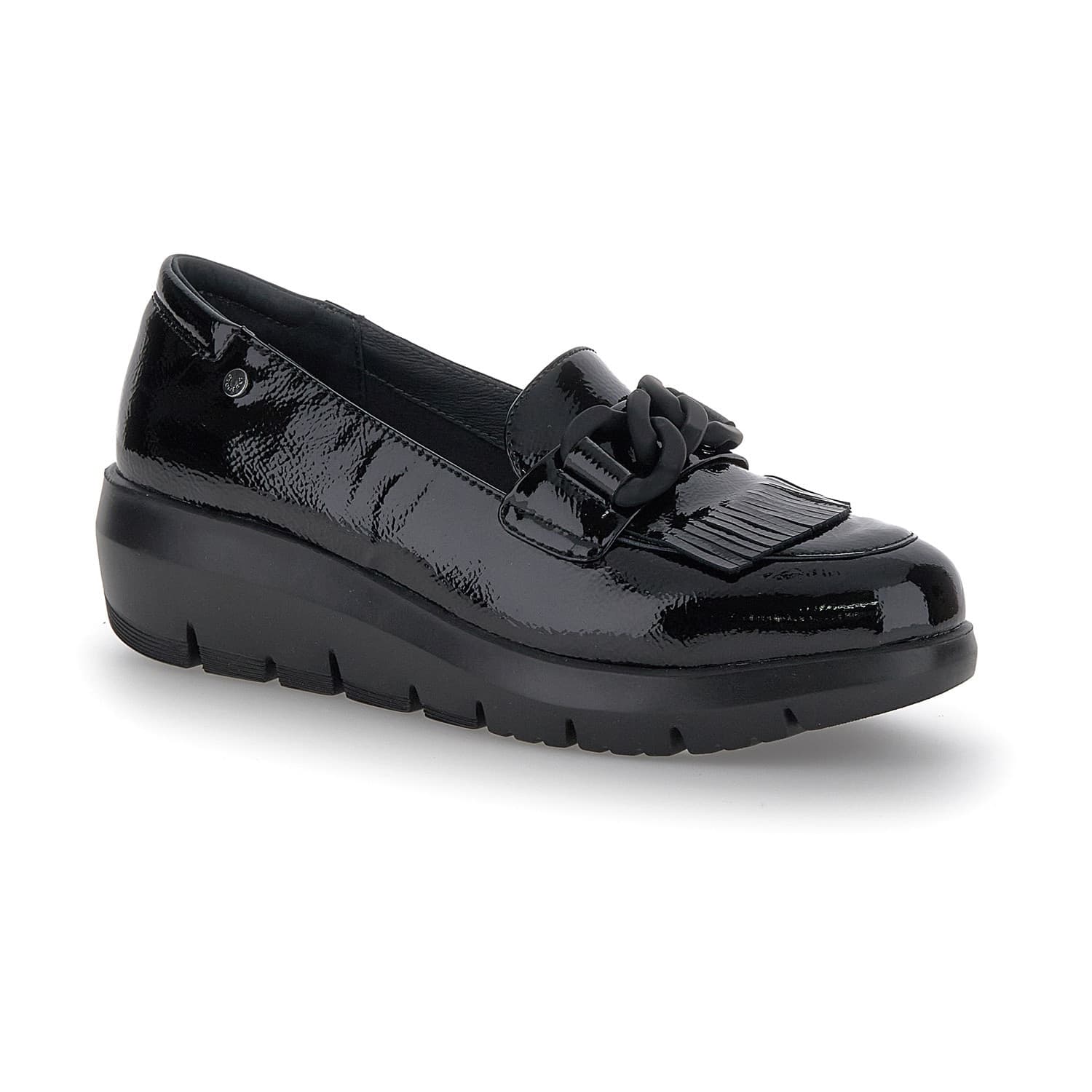 Stonefly mocassini donna Plume 13 in vernice black 221542 - 2