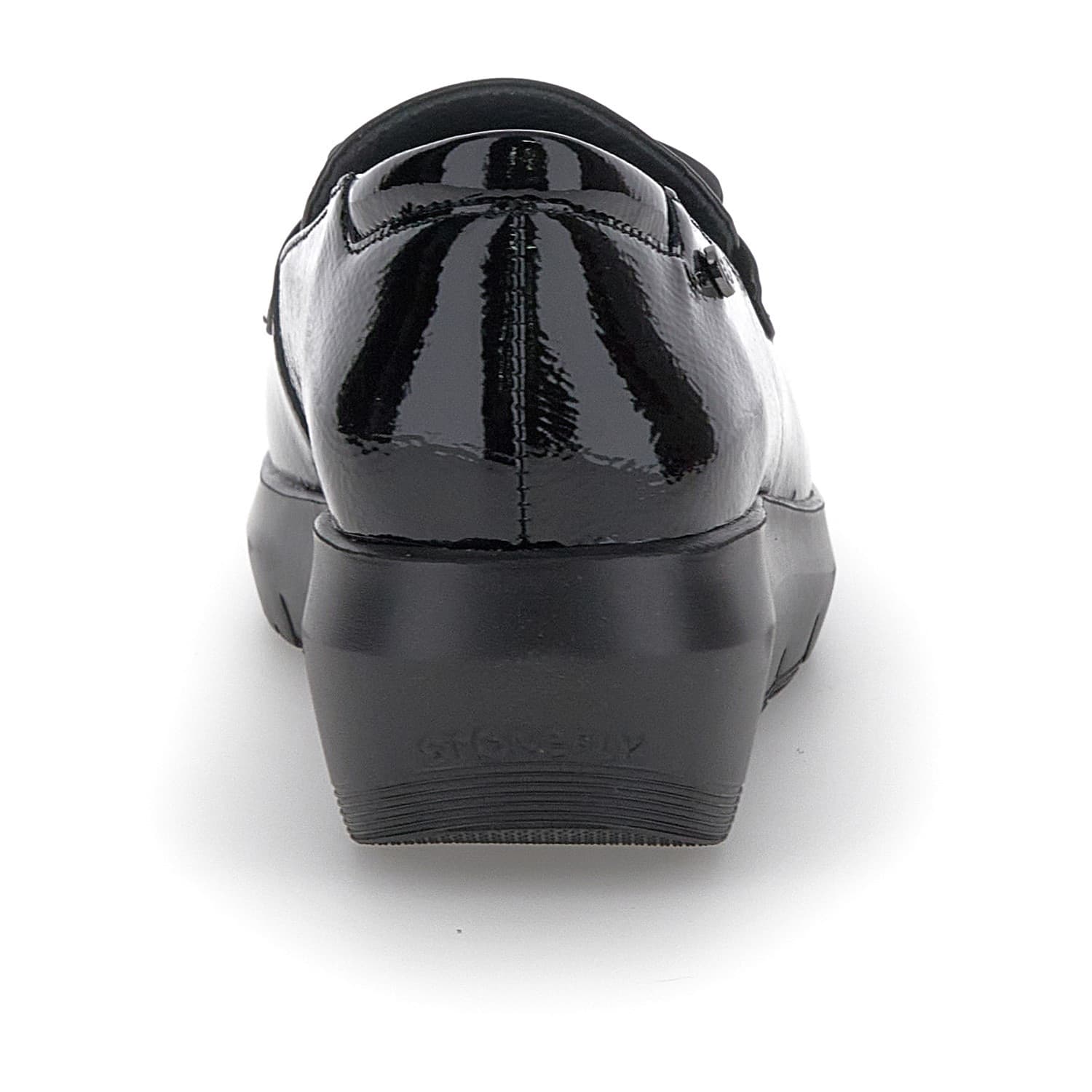 Stonefly mocassini donna Plume 13 in vernice black 221542 - 5
