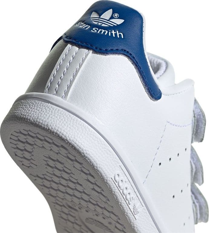 Adidas Stan Smith Cf i, Scarpe da Ginnastica Basse Unisex - Bimbi 0-24, Bianco (Ftwwht/Ftwwht/Eqtblu) - 2