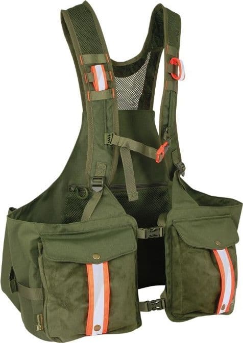 Marsupio trisacca da Caccia Suede Jungla, Verde, 18 Litri - 4