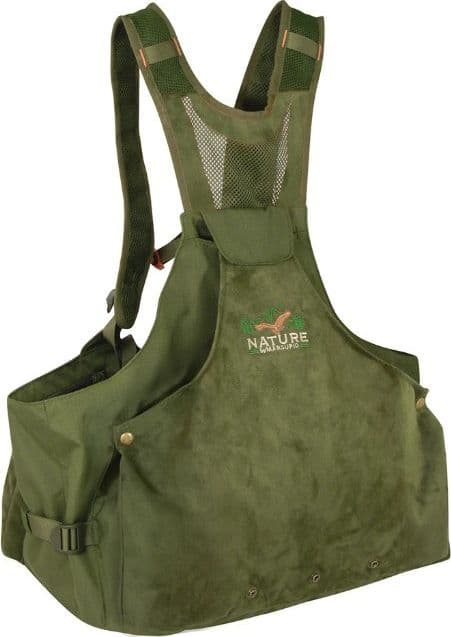 Marsupio trisacca da Caccia Suede Jungla, Verde, 18 Litri - 5