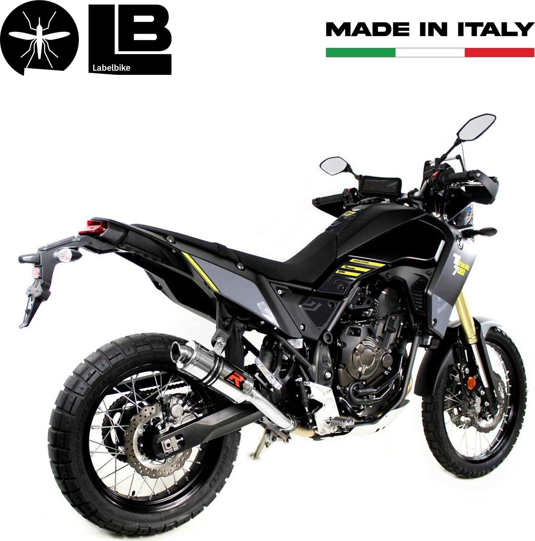 Kit adesivi serbatoio compatibile con Yamaha Tenere 700 2019-2022 - 9