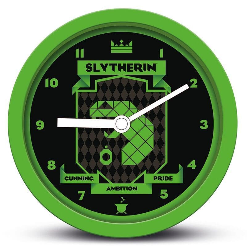 Orologio Da Tavolo Harry Potter Brutalist Slytherin - Gp85889 - 2