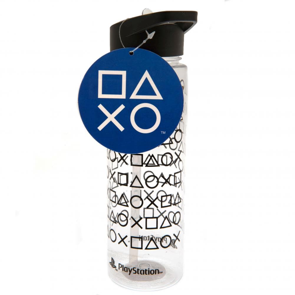 Borraccia In Plastica Playstation Shapes (Trasparente) - Pdb25994 - 2