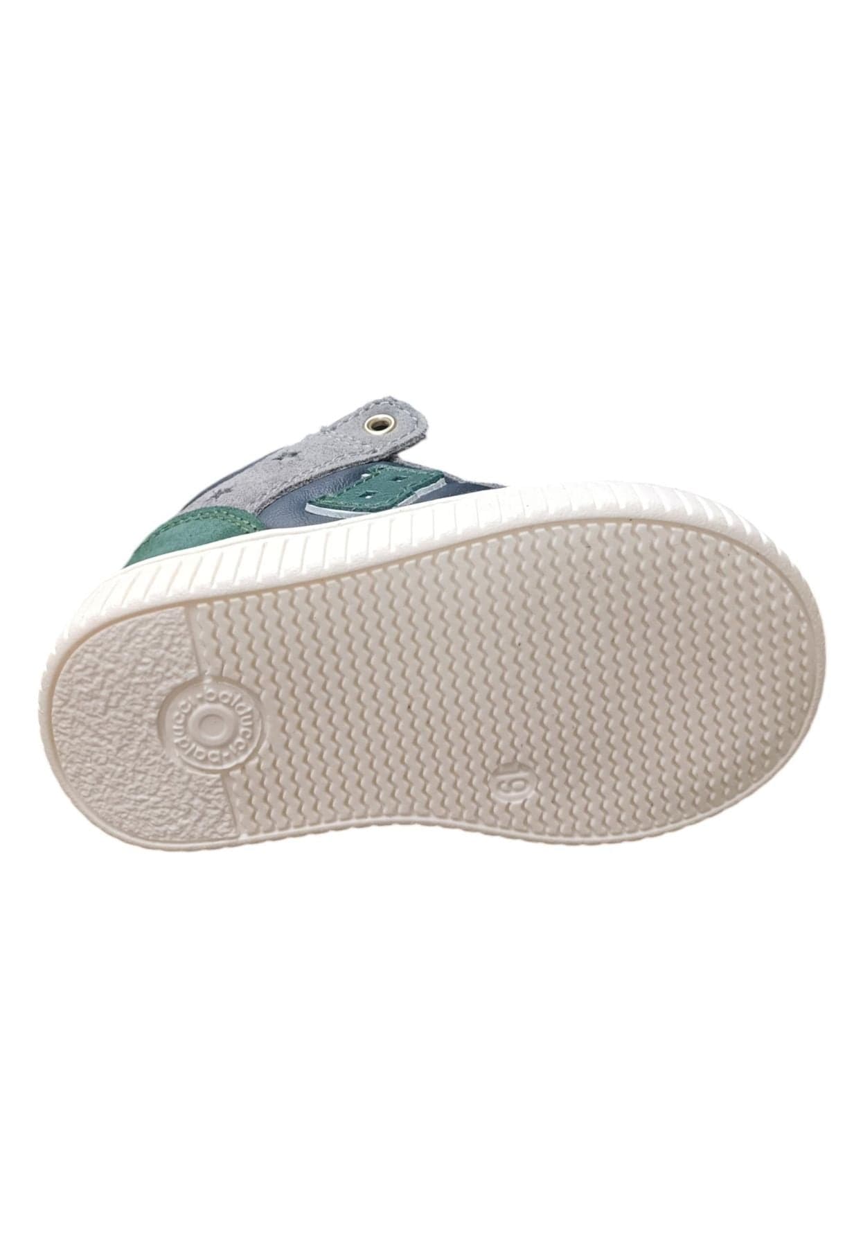 Scarpe sneakers Unisex bambini balducci cita  verdone-grigio laccio e zip laterale in Ballerine Scarpetteria Gica - Trani, commercioVirtuoso.it