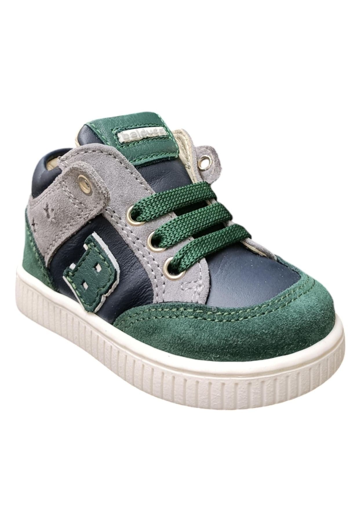 Scarpe sneakers Unisex bambini balducci cita  verdone-grigio laccio e zip laterale in Ballerine Scarpetteria Gica - Trani, commercioVirtuoso.it
