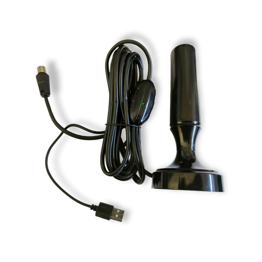 ANTENNA DIGITALE TERRESTRE T2 PORTATILE AMPLIFICATA INDOOR CAMPER 38 DB LT-C009 - 4