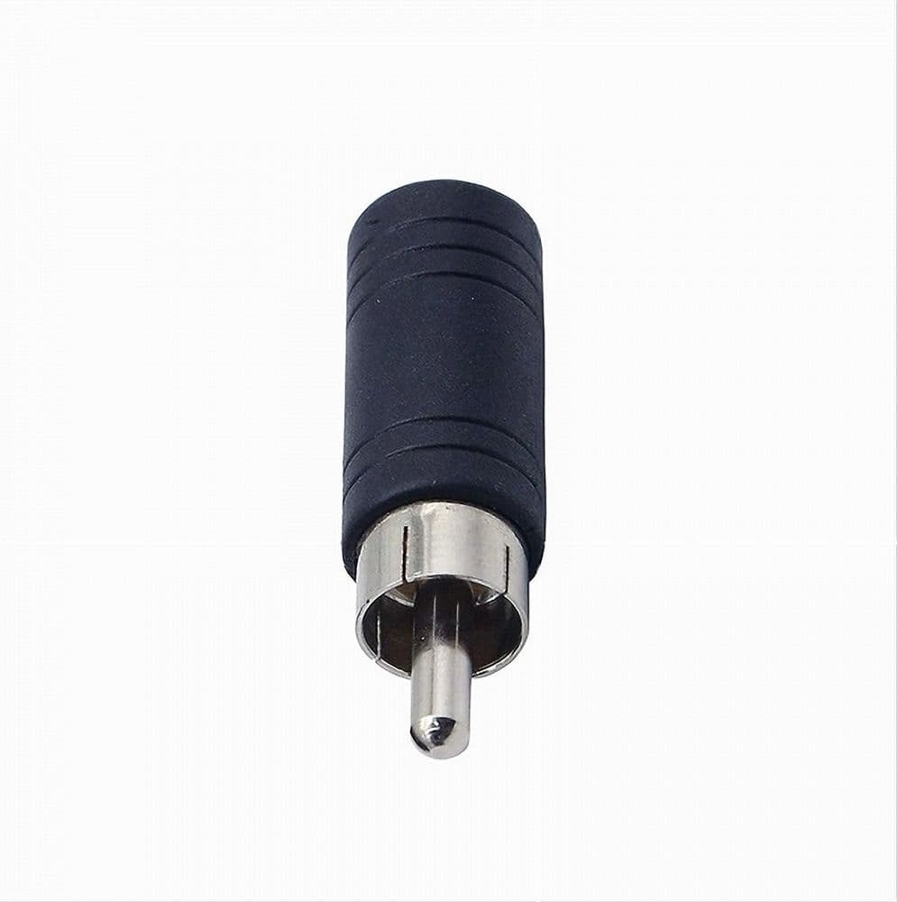 CONNETTORE ADATTATORE PRESA AUX A SPINOTTO RCA AUDIO CAVO STEREO PROLUNGA C-066 - 4