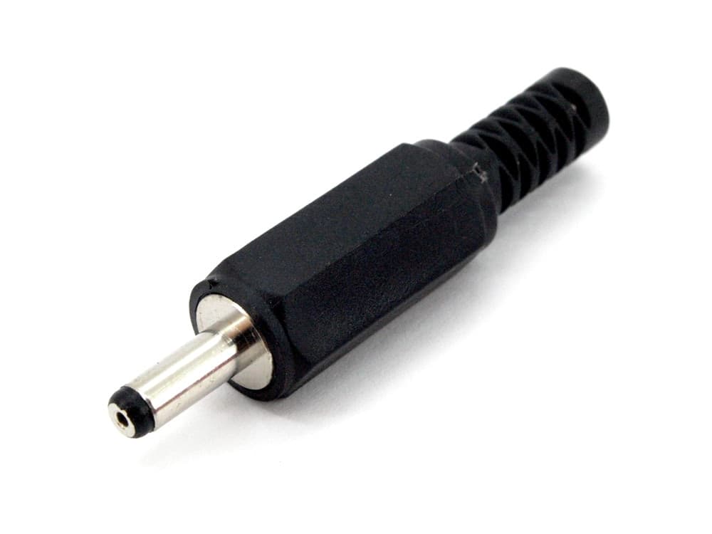CONNETTORE SPINOTTO MASCHIO DC 1,0X3,8X9,0 MM ACC ADATTATORE ALIMENTAZIONE C-096 - 2