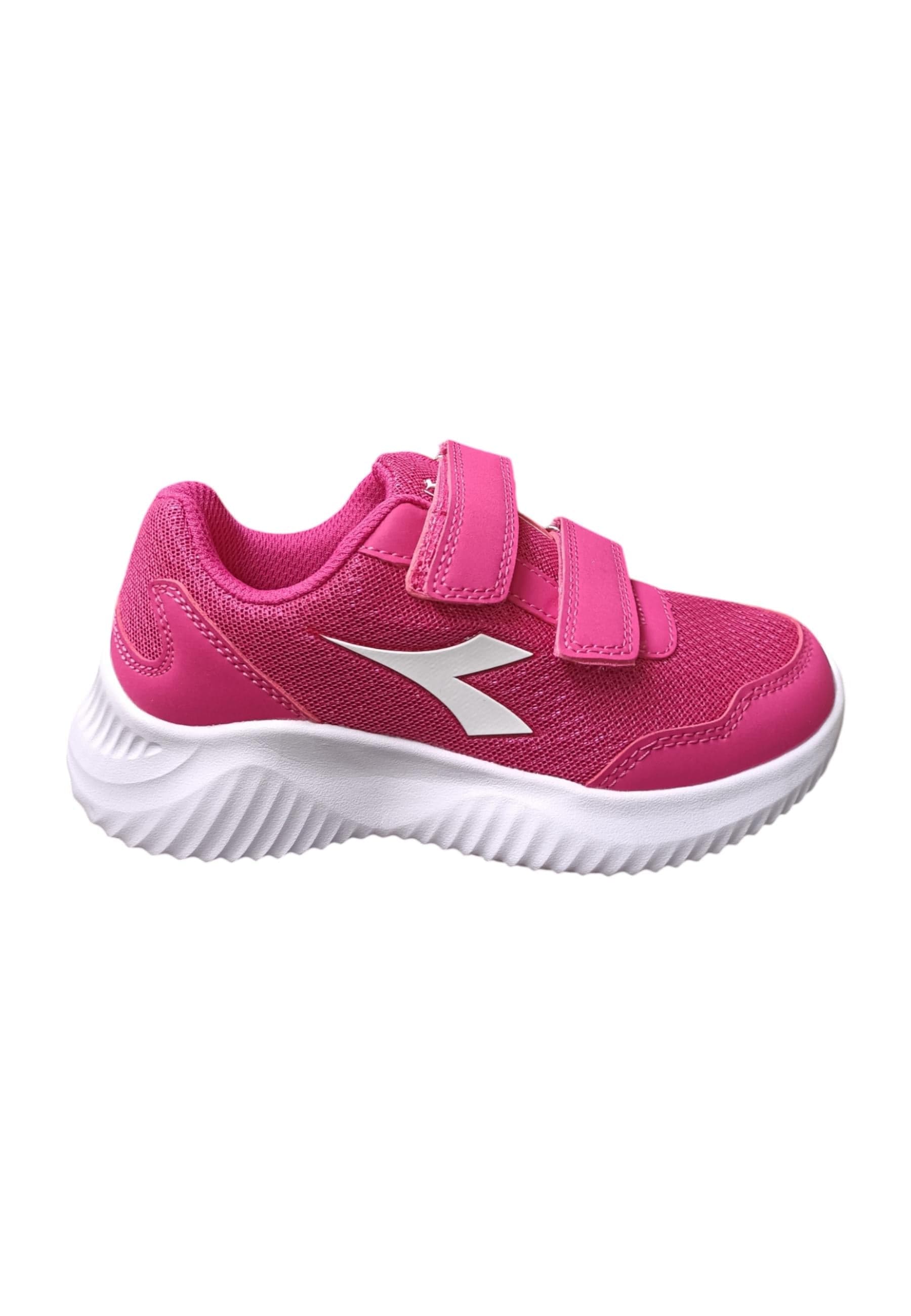 Scarpe snekears Bambini e ragazzi Diadora ROBIN  fuxja-bianco velcro in Ballerine Scarpetteria Gica - Trani, commercioVirtuoso.it
