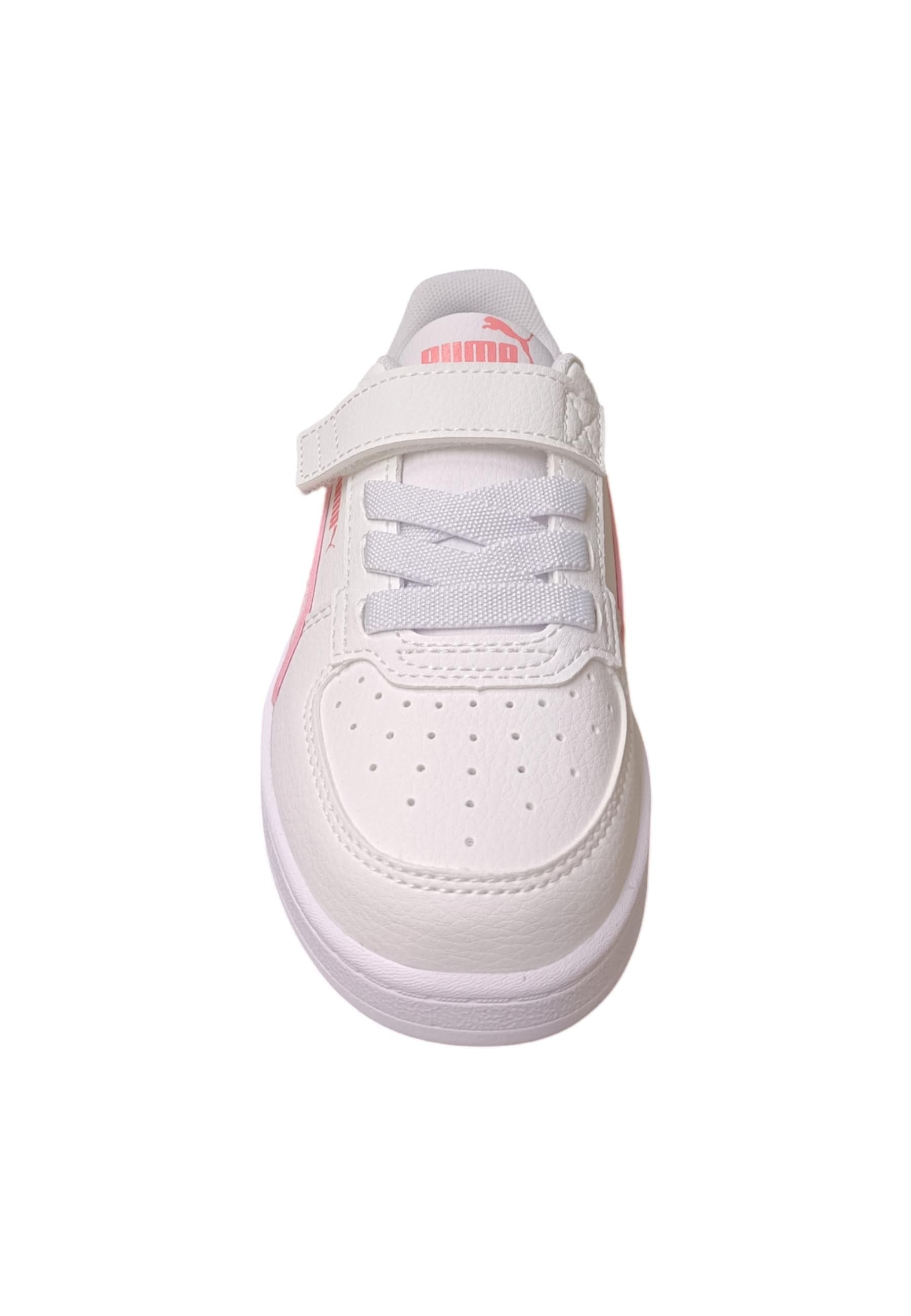 Scarpe sneakers Bambine e ragazze PUMA CAVEN  bianco-rosa laccio elastico e velcro in Ballerine Scarpetteria Gica - Trani, commercioVirtuoso.it