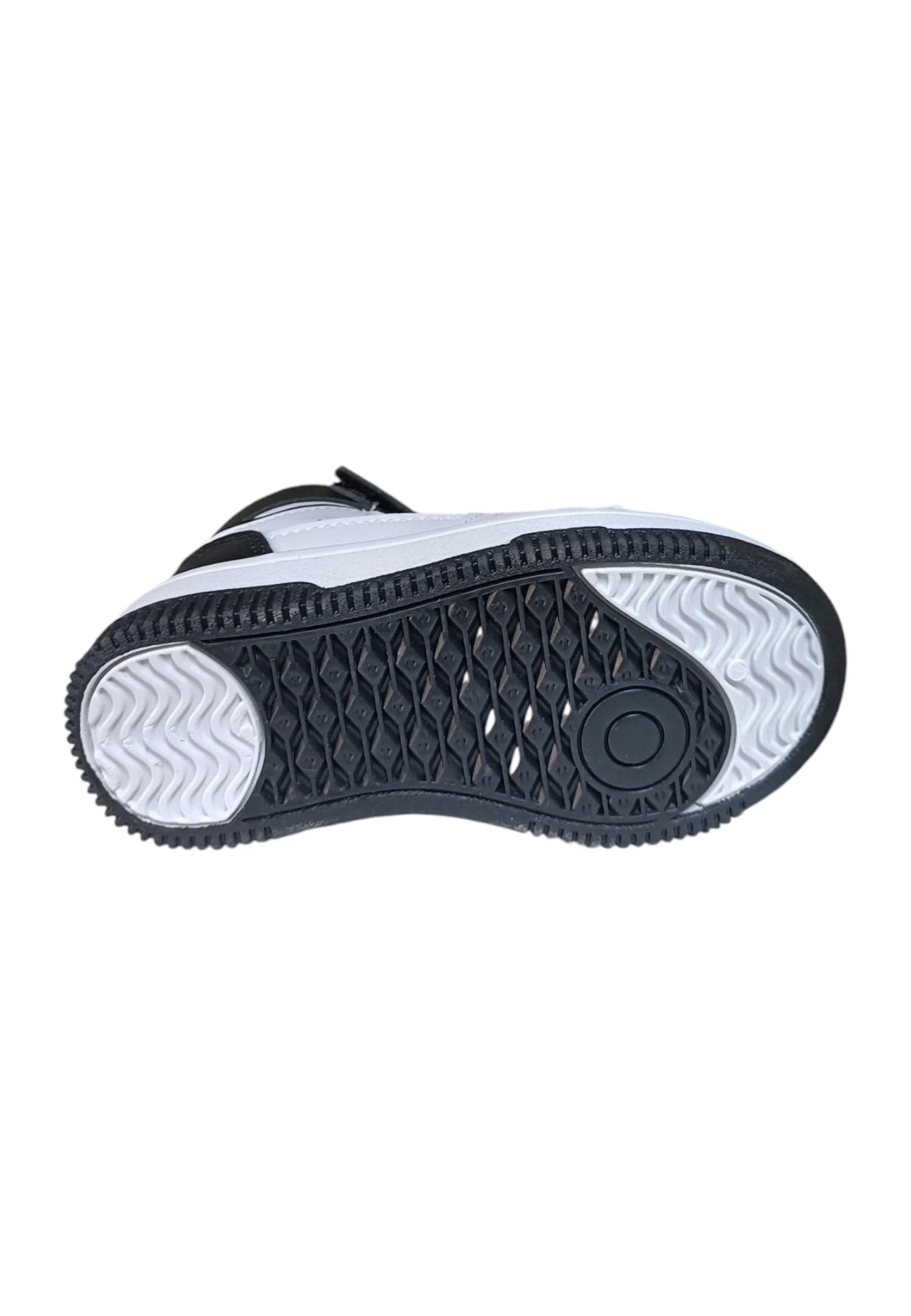 Scarpe sneakers Bambini e ragazzi Kappa KV1  bianco-nero laccio elastico e velcro in Ballerine Scarpetteria Gica - Trani, commercioVirtuoso.it
