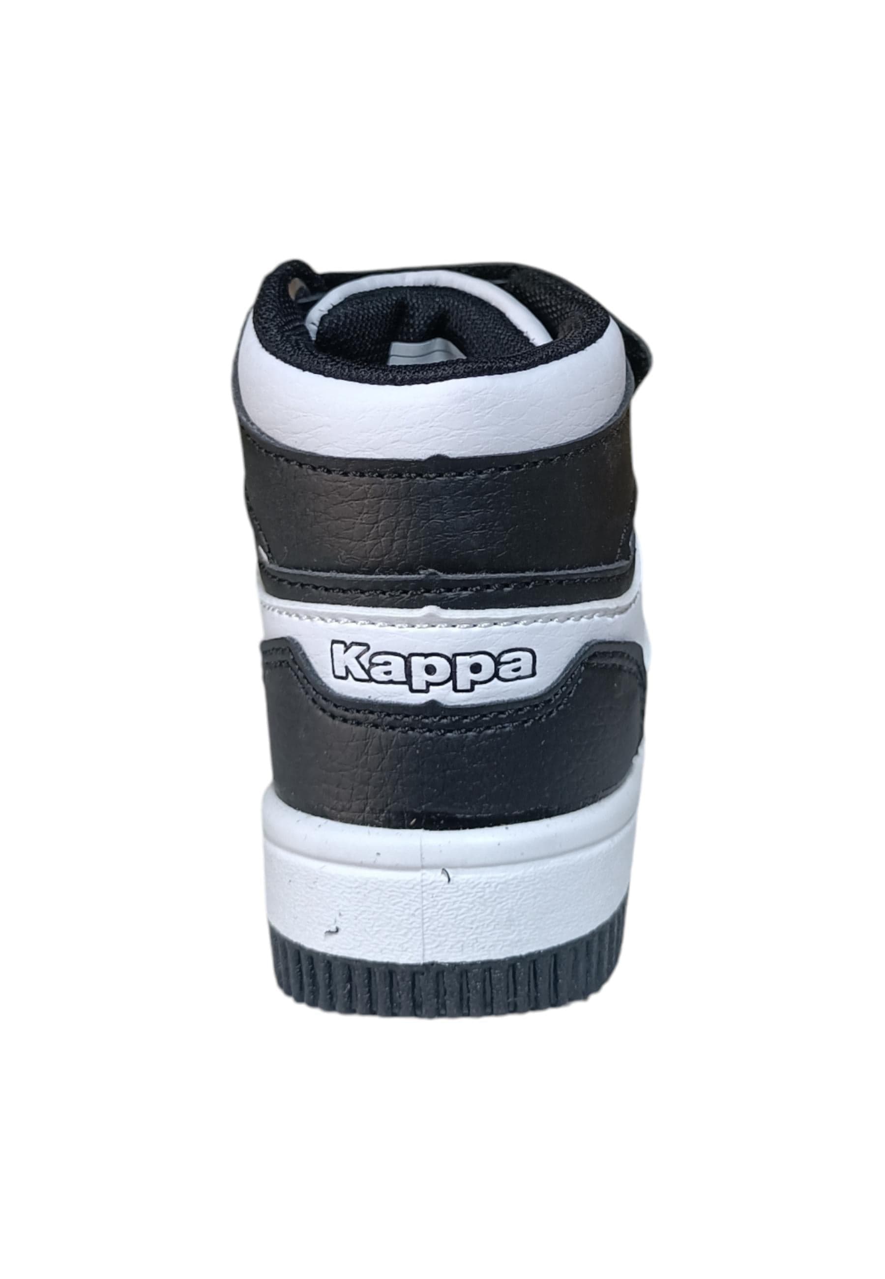 Scarpe sneakers Bambini e ragazzi Kappa KV1  bianco-nero laccio elastico e velcro in Ballerine Scarpetteria Gica - Trani, commercioVirtuoso.it