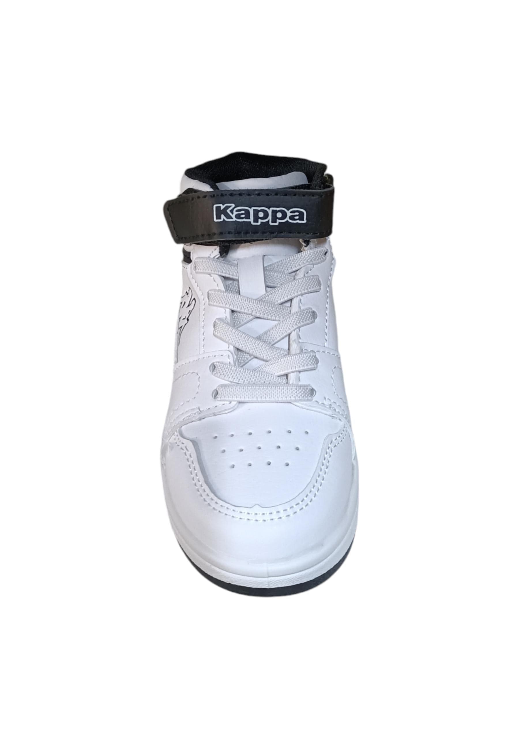 Scarpe sneakers Bambini e ragazzi Kappa KV1  bianco-nero laccio elastico e velcro in Ballerine Scarpetteria Gica - Trani, commercioVirtuoso.it