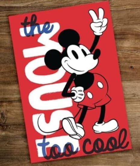 Quaderno A5 Mickey Mouse Too Cool - Sr73393 - 2