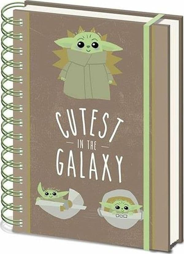 Quaderno A5 Star Wars The Mandalorian Cutest In The Galaxy - Sr73255