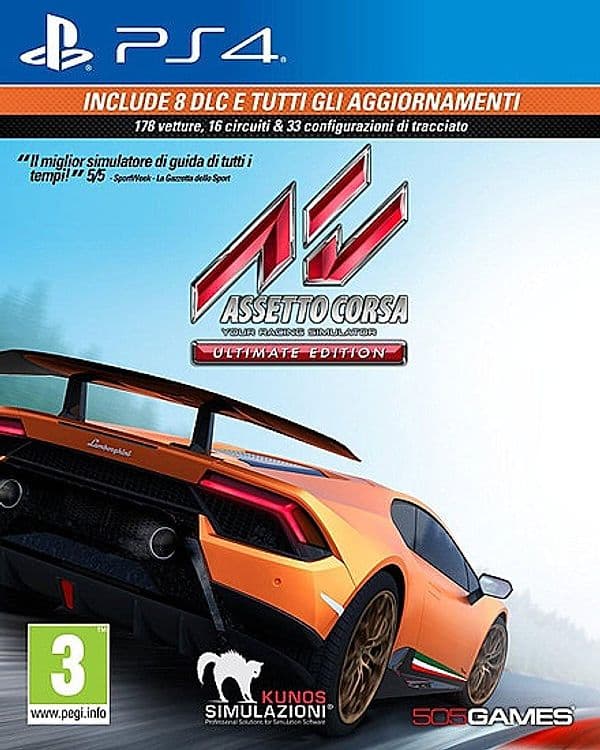 Assetto Corsa Ultimate Edition PS4 UK Usato in Video Games Plug & Play Prezzo Bomba Store - Casalnuovo di Napoli, commercioVirtuoso.it