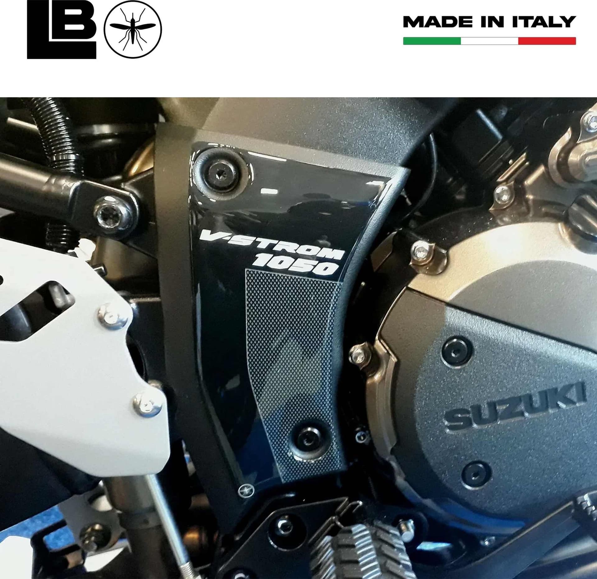 Kit completo Adesivi 3D protezione compatibile con Suzuki V-Strom 1050 Oro - 11