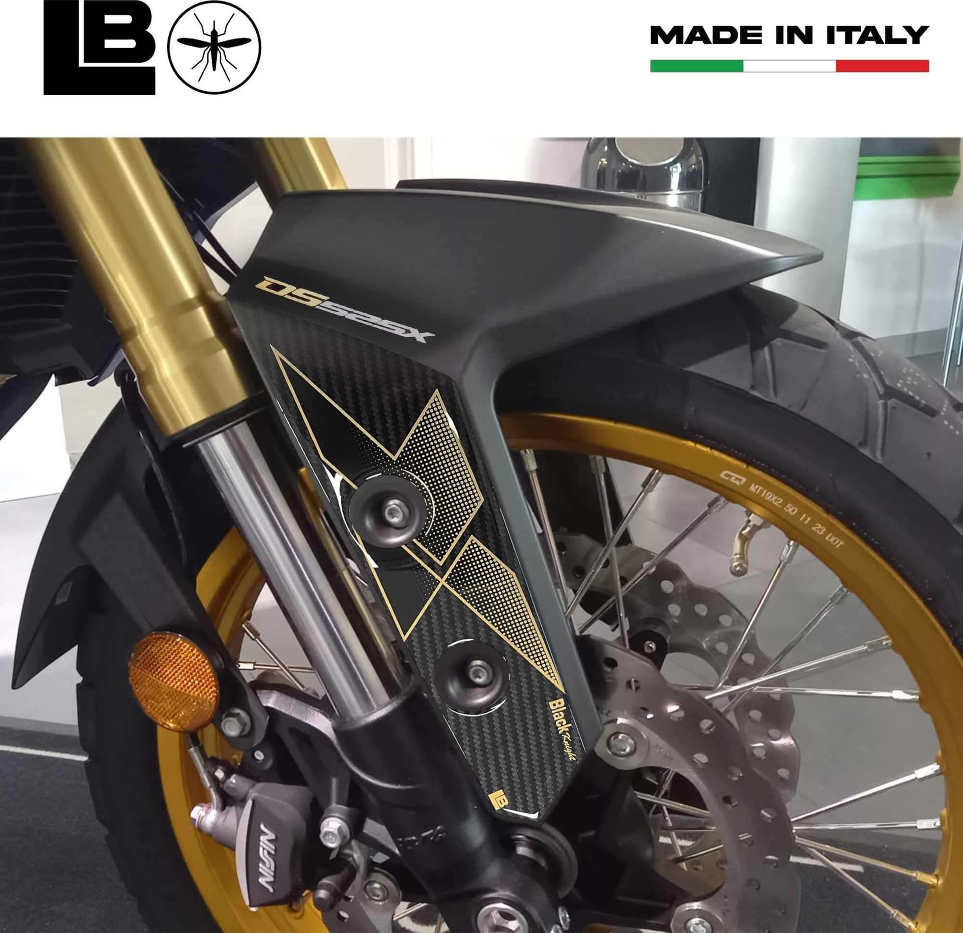 Adesivi 3D Protezioni Parasteli compatibili con moto Voge Valico 525DSX 2024-26 - 15
