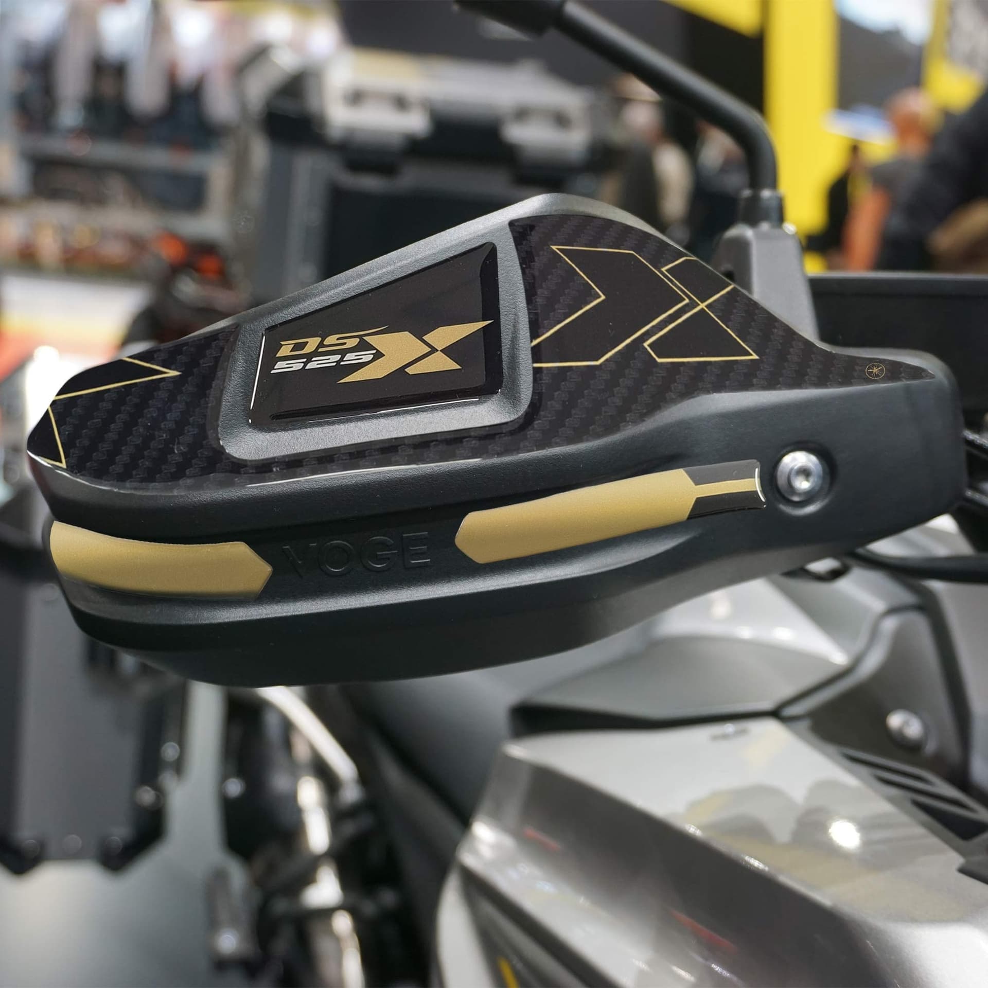 Protezioni Paramani Adesivi 3D moto compatibili con Voge Valico 525DSX 2024-2025 - 6