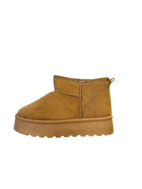 Stivaletti in pellicia sintetica – Castagno, 36 – No Doubt Shoes – scarpe