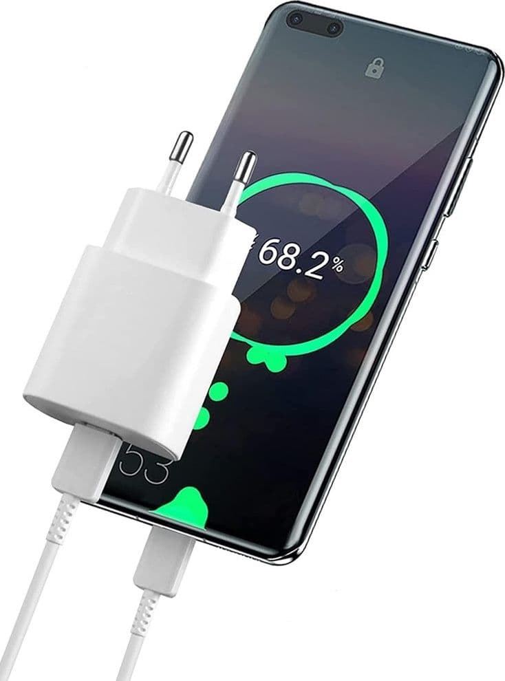 CARICATORE ALIMENTATORE TYPE-C PD + USB 3A 20W PER SAMSUNG HUAWEI IPHONE CA-S051 - 3