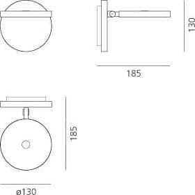 Artemide Demetra Faretto senza Interruttore - 4