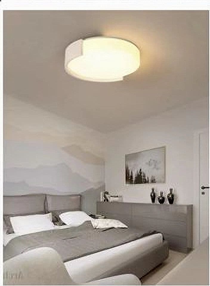 PLAFONIERA LED 24 W CERCHIO BIANCO MODERNO DA SOFFITTO TONDA LUCE NATURALE 50095 - 4