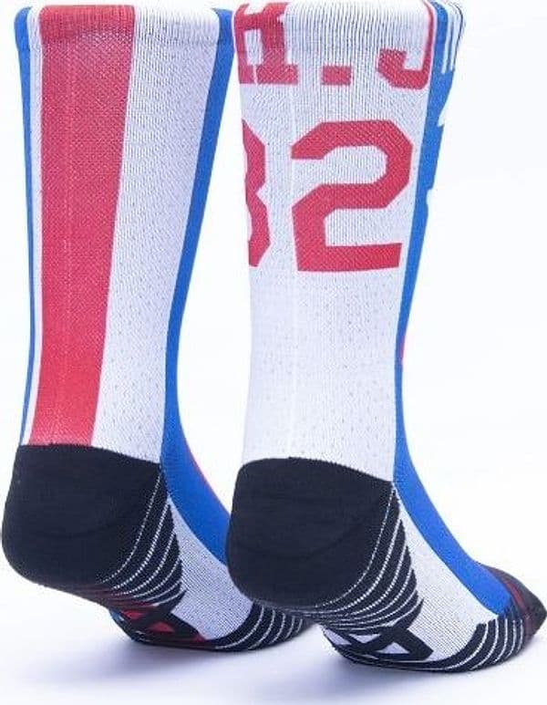 Calzini Scrimmage unisex basket Jersey DrJ Sky blue-Whate - 2