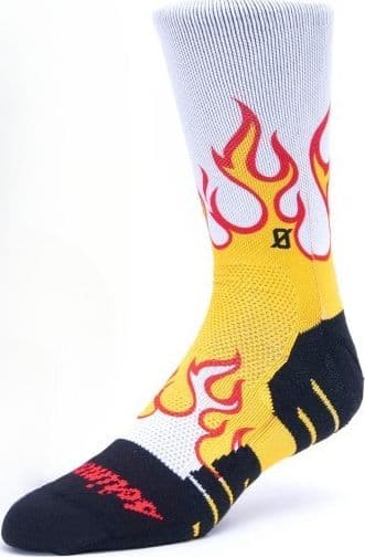 Calzini unisex Scrimmage Everyday Flame White - 3