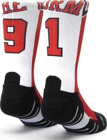 Calzini unisex Scrimmage basket Jersey The Worm Multicolore - 2