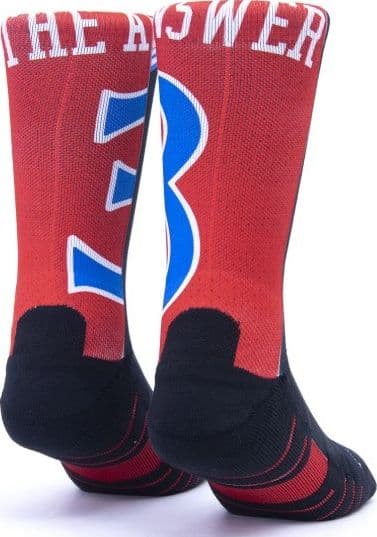 Calzini unisex Scrimmage basket Jersey AI Blau-Red - 2