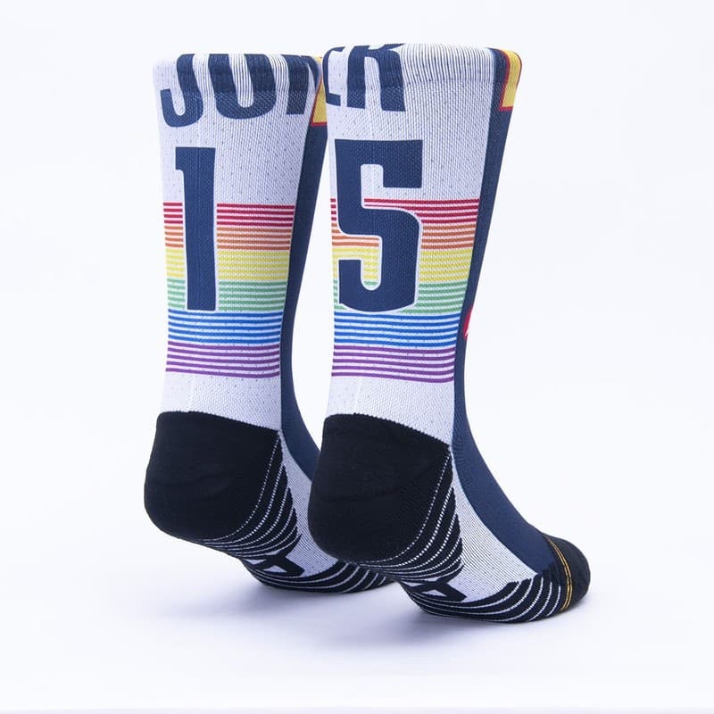 Calzini unisex Scrimmage basket Jersey Joker White-Blau - 2