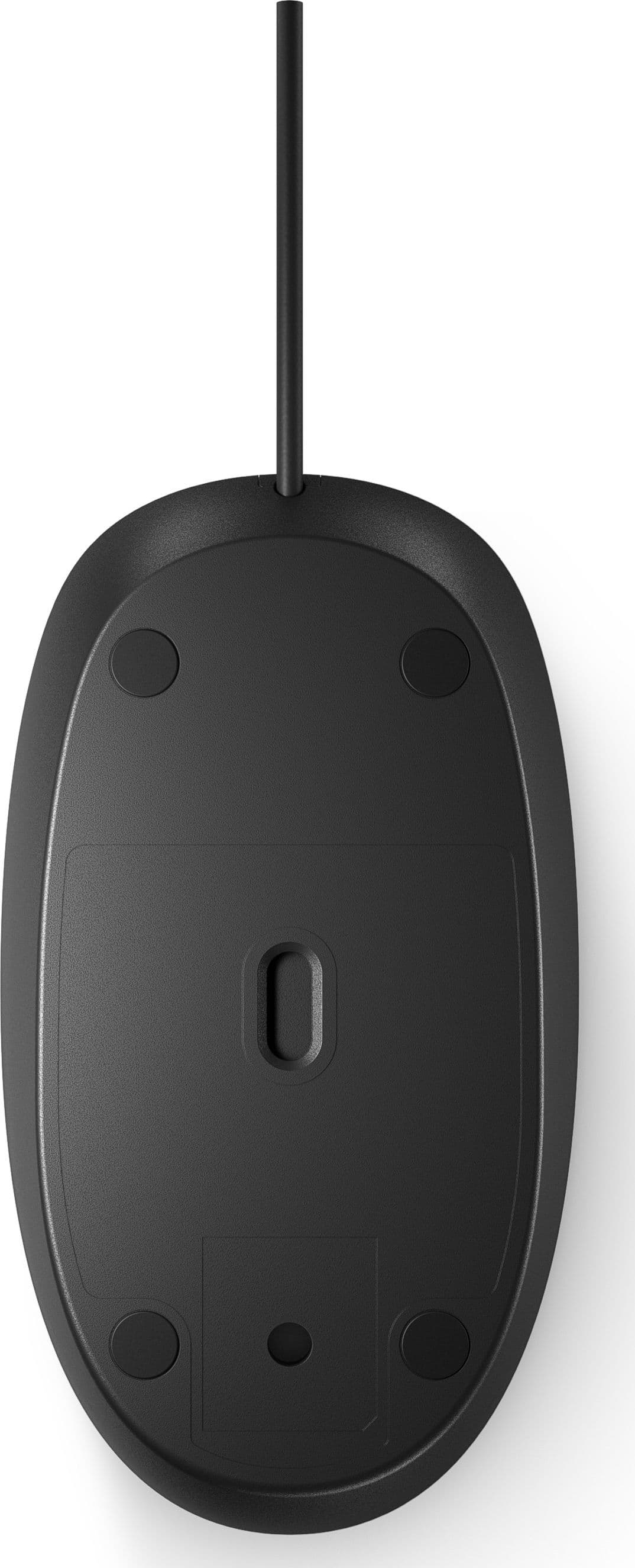 HP Mouse Ottico Usb Wired 125 BK - 5